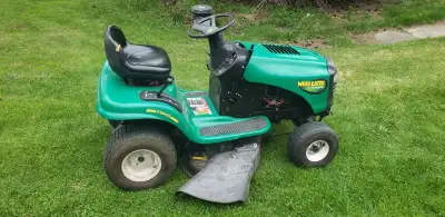 Weedeater riding mower, View more