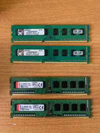 Kingston DDR3 4Gb & 2Gb RAM