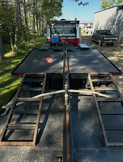 53’car hauler. Take3. Has extensions. Never rusted. Always kept painted. No miles after this work ov...