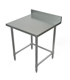 TARRISON STAINLESS STEEL TABLE 30"X30" WITH B/S!! (NEW), View more