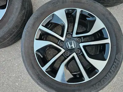 Set of 4 original 16" Honda civic rims in good condition. No bend, no cracks, no damage. Price is fo...