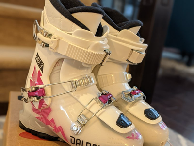 Ski boots -  used once like new, View more
