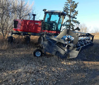 MF Heston swather