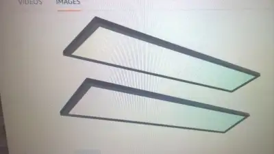 2 Pack Lighting Flat Ceiling Panel LED Light - 1'x4' - 5,000K /4, View more