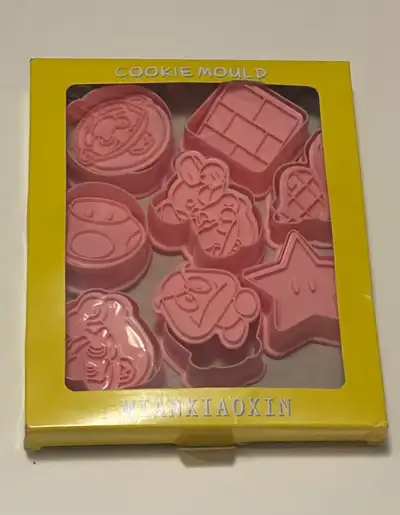 Mario-Themed Cookie Cutters – New, Never Used, View more
