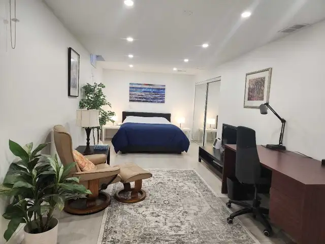 Furnished basement studio for 1 person for rent in Long Term Rentals in Markham / York Region - Image 2