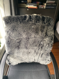 Fur Chair Cover 