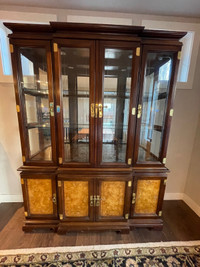 Hutch and display cabinet