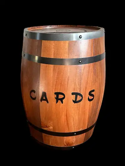Barrel Card Holder, View more