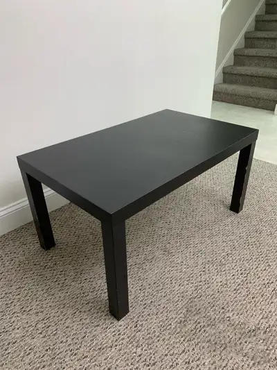 Coffee Table - Black Wood - Furniture / Tables , View more