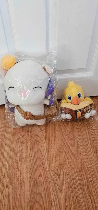Final Fantasy Plush Moogle and Chocobo, View more