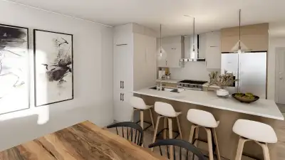 5-1/2 - 3e étage = 1190$ situés au 14378 et 14380, 22e avenue St-Georges 2 stationnements échangeur...
