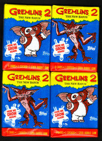 1990 TOPPS GREMLINS 2 UNOPENED WAX PACK