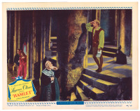 RARE 1949 Hamlet Laurence Olivier USA Movie Poster Lobby Card #4