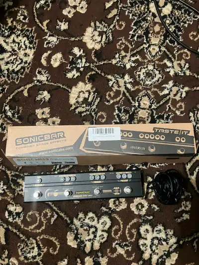 SONICAKE Acoustic Guitar Preamp DI Box Multi Effects, View more