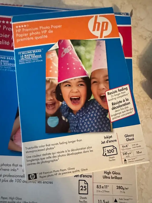 HP Premium Photo Paper in Printers, Scanners & Fax in Barrie - Image 5
