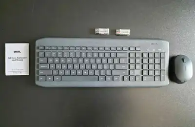 Read Bio | ONN Wireless Mouse & Keyboard, View more