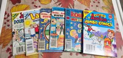 Vintage to Current Archie Comic Books, View more