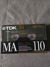 TDK Metal Cassette 