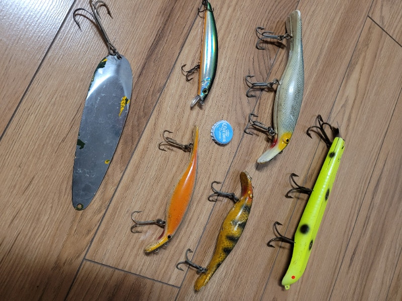 Vintage Fishing Lures (Large) Fishing, Camping & Outdoors Oshawa
