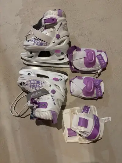 ice skates / rollerblades kids adjustable size, View more