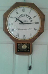 Electric Schweppes Clock $$$