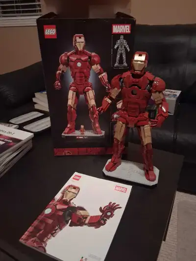 Lego Iron Man Mark 3 Collector's Edition 76344 — Built, View more