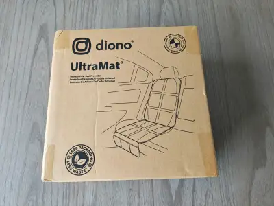 Diono Ultra Mat Car Seat Protector (Black), View more