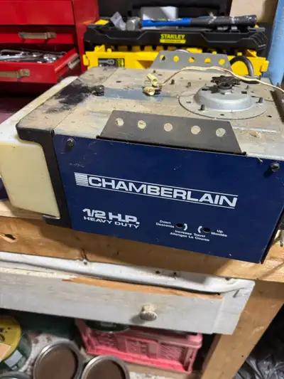 chamberlain 1/2 hp garage door opener, View more