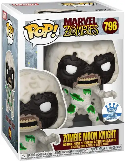 Funko Pop Marvel Zombies Zombie Moon Knight Funko Shop Excl., View more