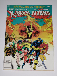 Uncanny X-Men / New Teen Titans comic book