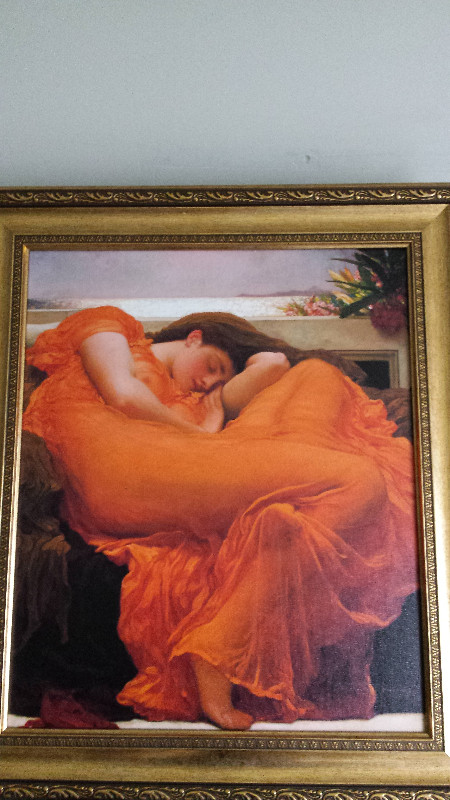 Sleeping Lady Wall Picture in Arts & Collectibles in Kitchener / Waterloo - Image 3