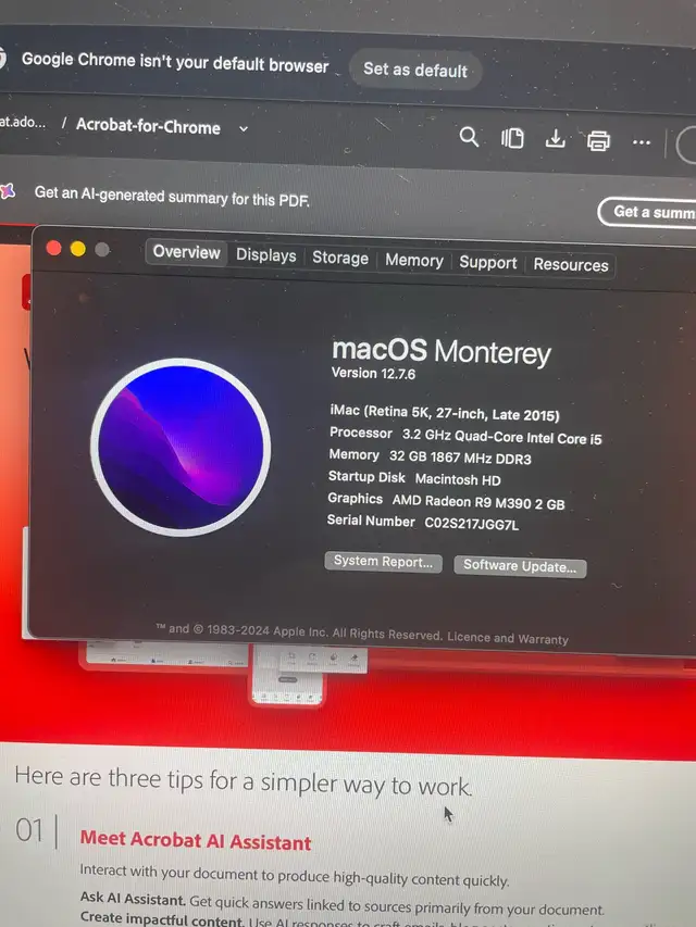 Apple iMac 27” Retina 5K– 32GB-1 TB – macOS & Windows in Desktop Computers in Laval / North Shore - Image 3