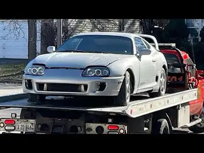 1993 Toyota Supra RHD GTE turbo manual single turbo, full bolt ons. Needs some body work and motor w...