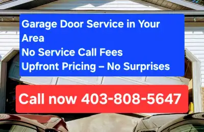 Garage Door Repair – Okotoks & Nearby – Fast & Afford, View more