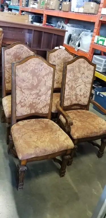 DINING CHAIRS 2/4/6/8 HIGHLY DECORATED + CARVED62863734146049124