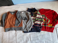 4 sweaters 12-18months 