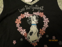 NEW Girl's Size S (size 6-8) Top With Dalmatian Dog &  NEW Book