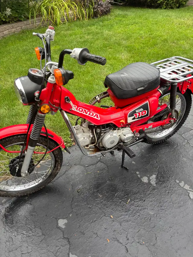 1986 Honda Trail 110 with a CLEAR OWNERSHIP in Dirt Bikes & Motocross in Sault Ste. Marie - Image 15
