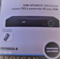 Proscan PDVD6655 HDMI DVD Player. 100%new