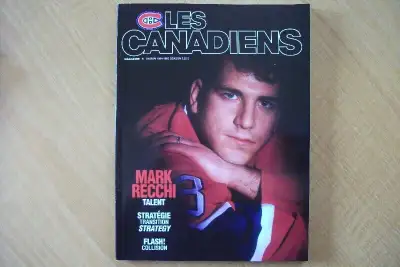 Magazine Les Canadiens 1994-95 N5 Mark Recchi Couverture (M)1496, View more