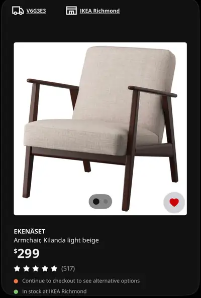 These are brand new & cost 290$ each at IKEA. They don’t fit where I wanted them but I tried every r...