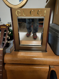 Gucci mirror for store display 