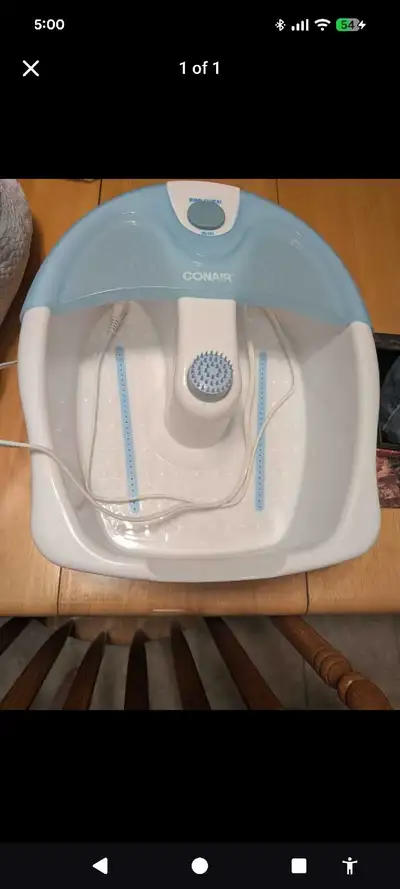 Used once. Easy to use especially for personal pedicures and there's very nice textures in it. Pick...