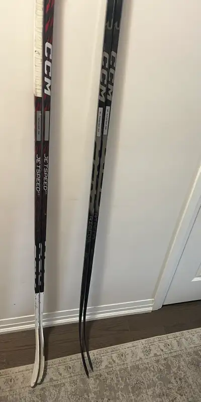 Right and Left handed hockey sticks for sal, View more