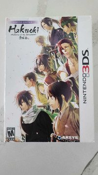 Nintendo 3DS Hakuoki Memories Of The Shinsengumi Limted Edition