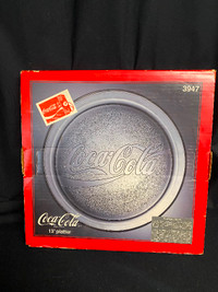 New Coca Cola Glass Platter