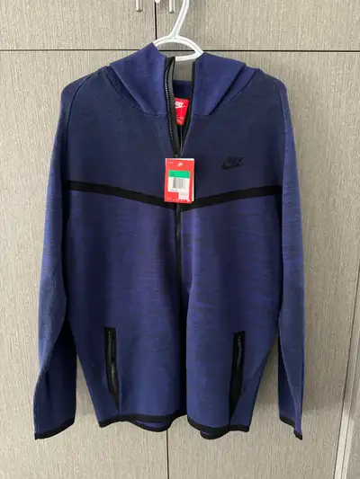 BNWT Nike Tech Knit Windrunner Hoodie Blue sz XL , View more