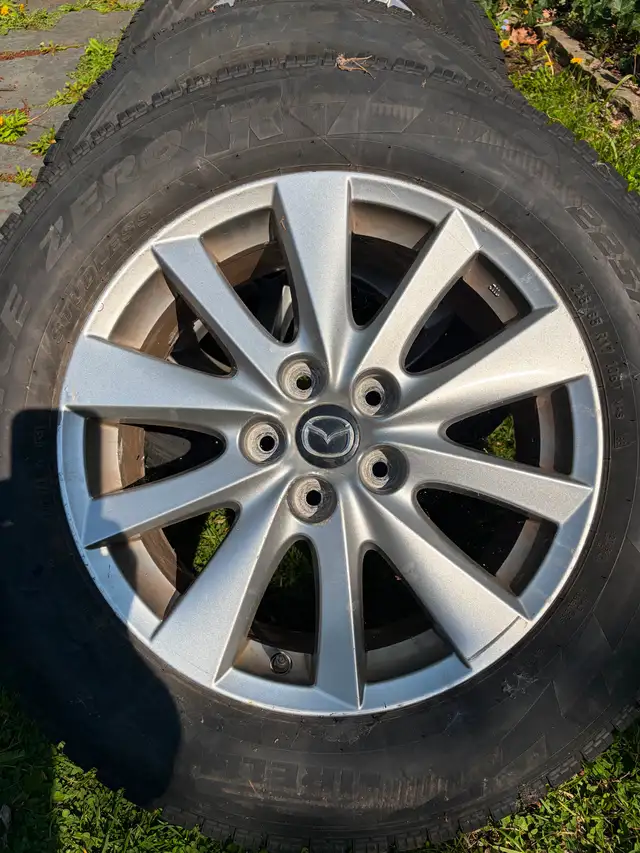 Mazda CX-5 Wheels and rims 225/65/17 Pirelli snow tires in Tires & Rims in City of Toronto - Image 5