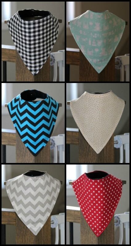 Baby Bandana Bibs ( Boys / Girls )    $6 Each in Multi-item in Kingston - Image 2